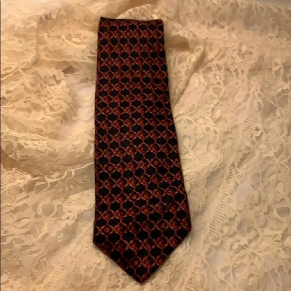 Versace Vintage Medusa Logo 90’s Versace Tie
